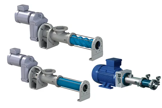Flowrox™ progressive cavity pumps: E-, EL- and D-series