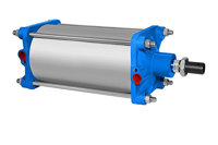 Neles Easyflow™ piston-barrel linear actuators, series CC