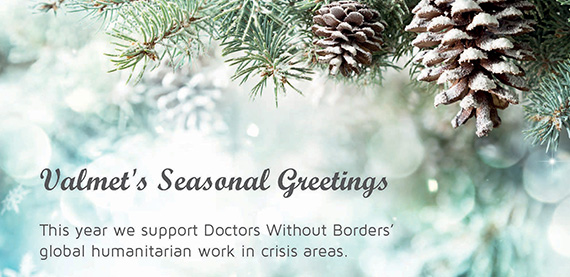 Valmet´s seasonal donation to Médecins Sans Frontières - Doctors Without Borders