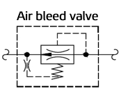 Air bleed valve