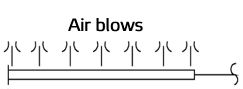 Air blows