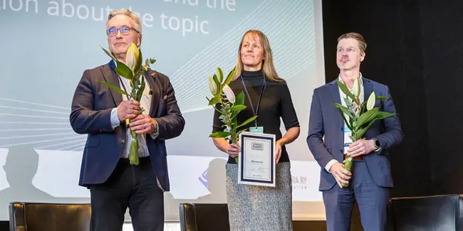Valmet DNAe wins Automation Award for its Innovation