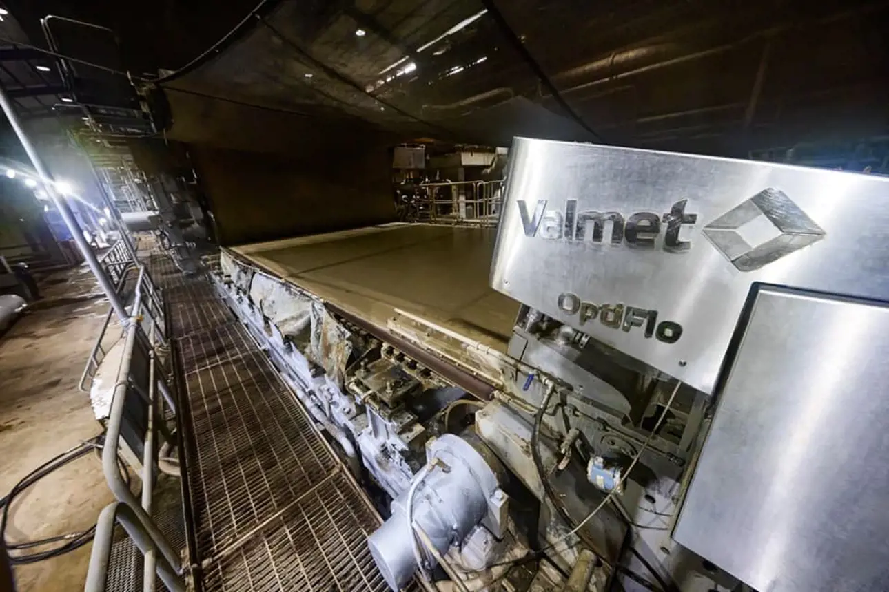 OptiFlo Fourdrinier headbox at Ajin BM 2