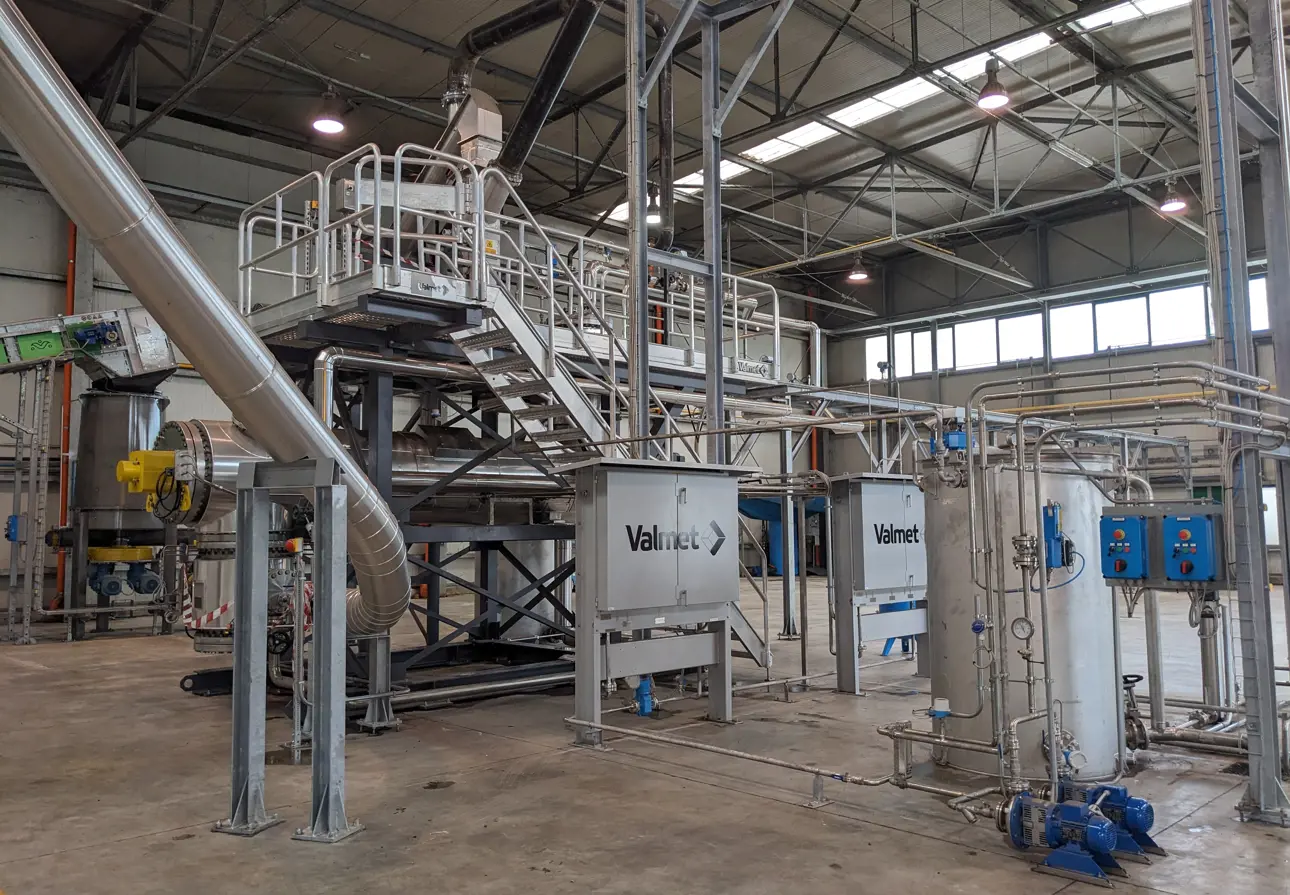 Valmet’s BioTrac Technology at the Hera site in Bologna, Italy.