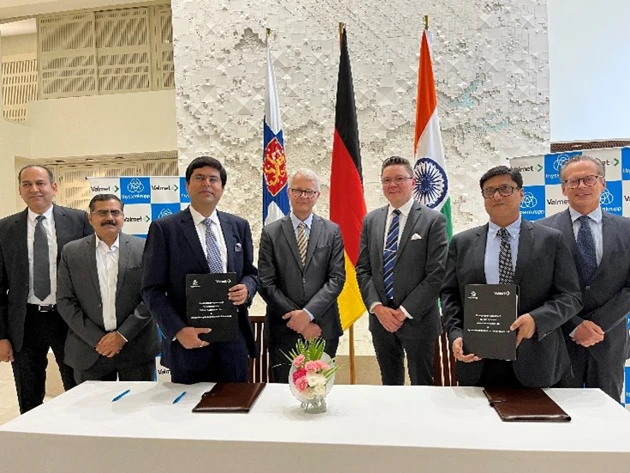 Valmet and thyssenkrupp Industries India sign a cooperation agreement for process automation 