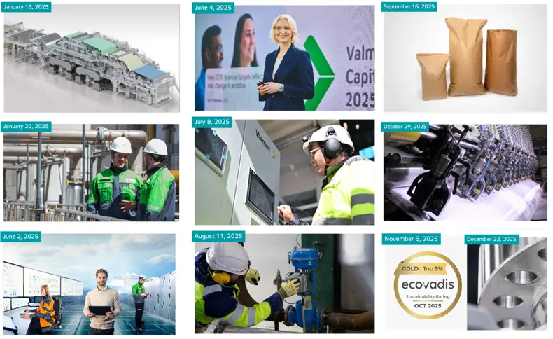 Key events in Valmet 2025
