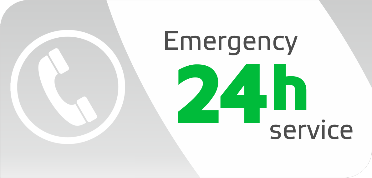 24 h emergency service