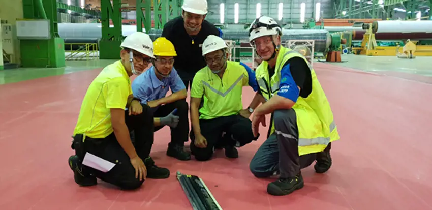 Valmet improved doctoring at IKPP Perawang in Indonesia