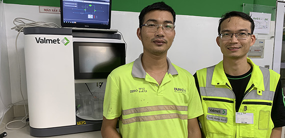 Valmet Fiber Image Analyzer at Saint-Gobain Vietnam