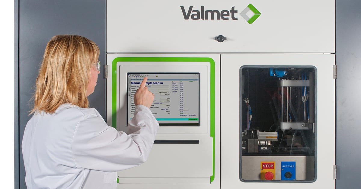 Allinone pulp quality analysis with Valmet Pulp Expert