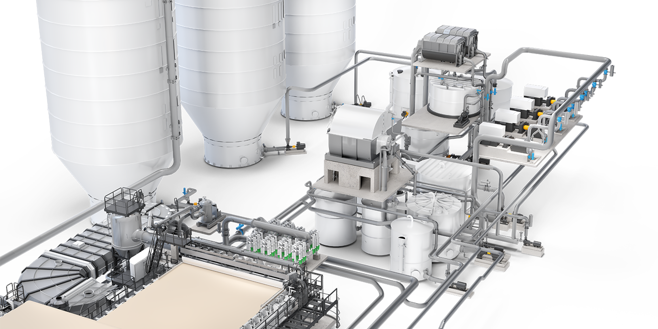 Valmet Automation solutions for stock end and wet end process