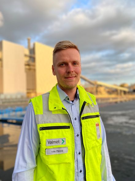 Ville Piikkil&auml; talking about stock prep &amp; wet end automation solutions