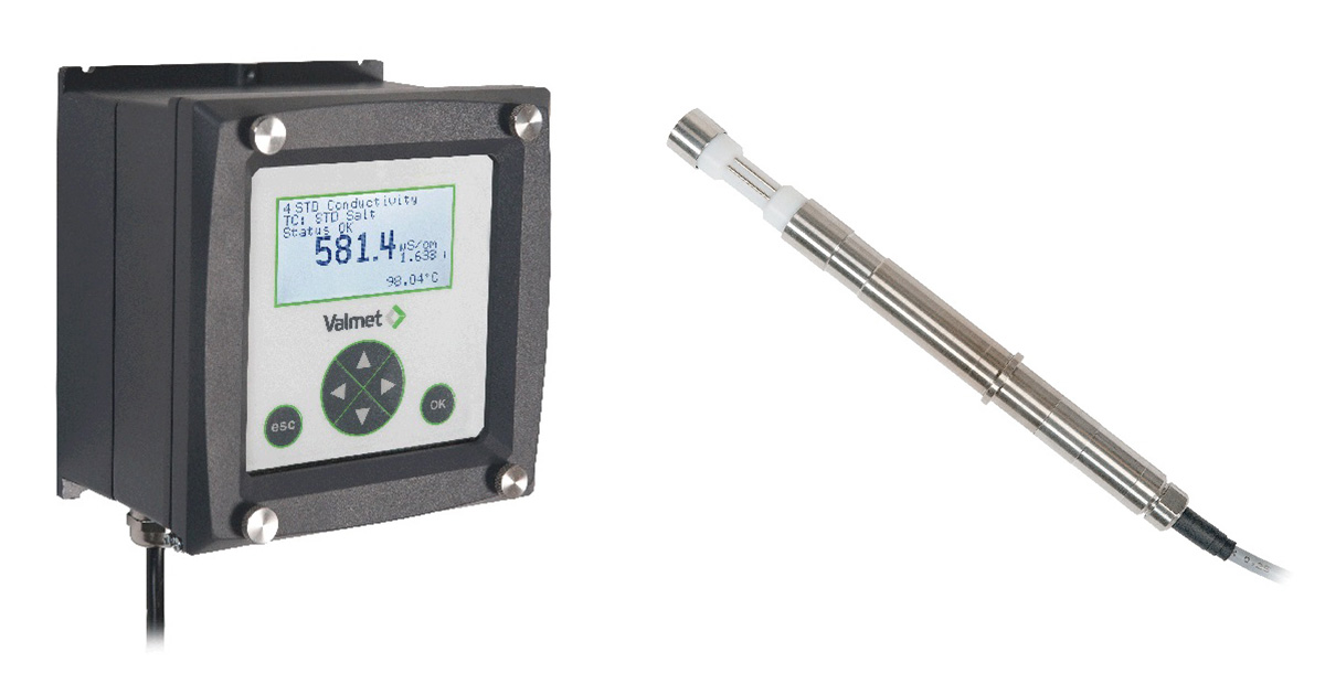 Valmet Conductivity Meter for Abrasive Applications