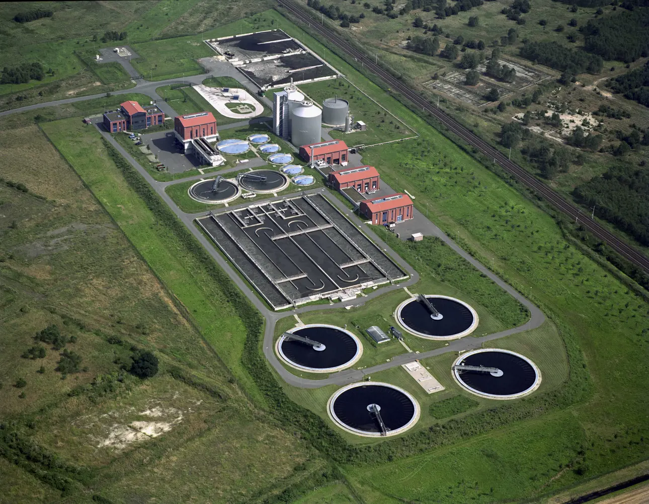 Suspended Solids Centrate Measurement in the wastewater treatment plant in Wansdorf, Germany