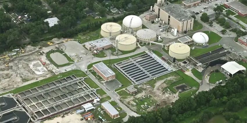 JEA’s Buckman Wastewater Treatment Plant installed Valmet Dry Solids Measurement