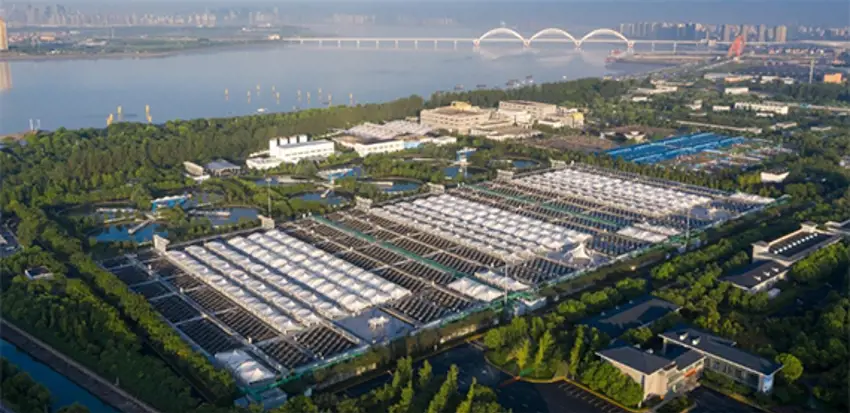 Hangzhou Qige Wastewater Treatment Plant trusts on Valmet TS Twin Blade model.
