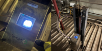 Real-time furnace monitoring: infrared camera reveals what’s happening inside