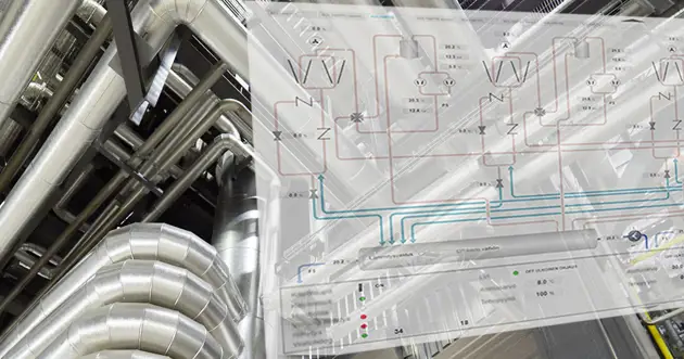 Automation for heat pump plants