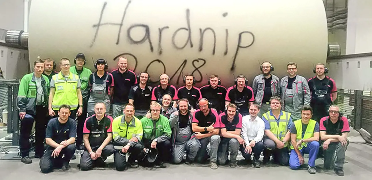 OptiSizer Hard was successfully started up at Propapier PM1 in Germany