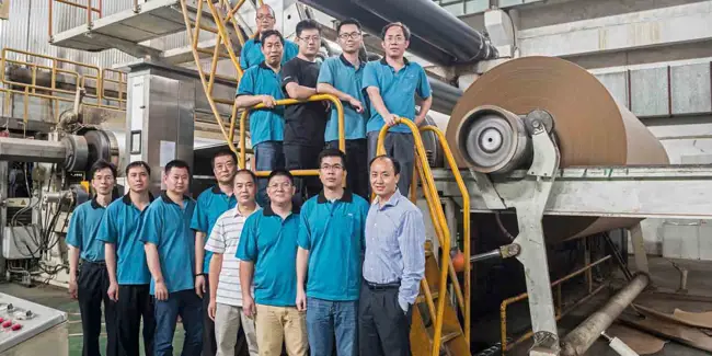 Yinzhou Paper's rebuild for better quality test liner