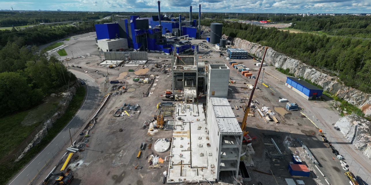 Vantaa Energy waste-to-energy plant
