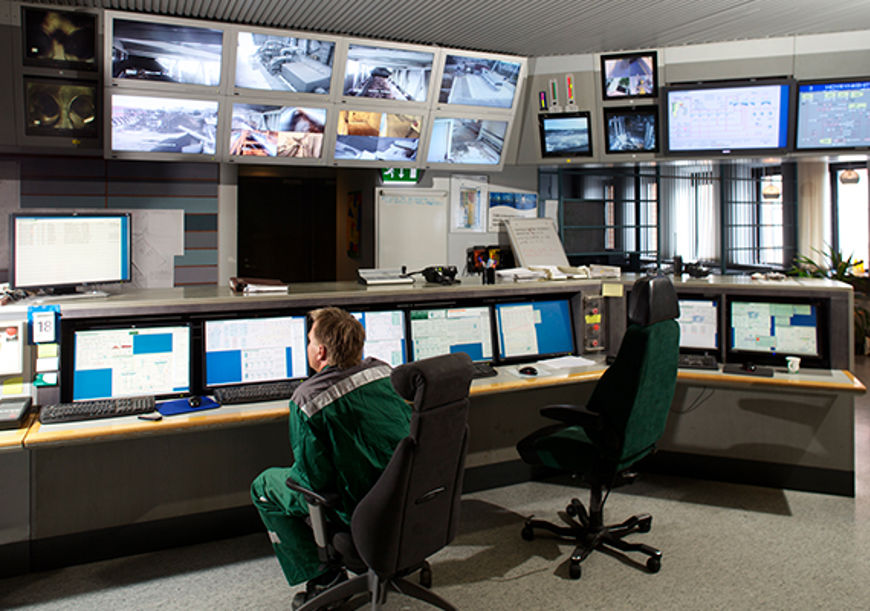 Control room at Kaukaan Voima's biopower plant in Lappeenranta_570.jpg