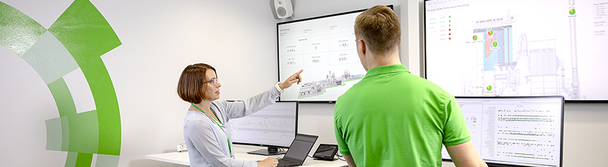 Soluções e serviços remotos do Valmet Industrial Internet para Energia