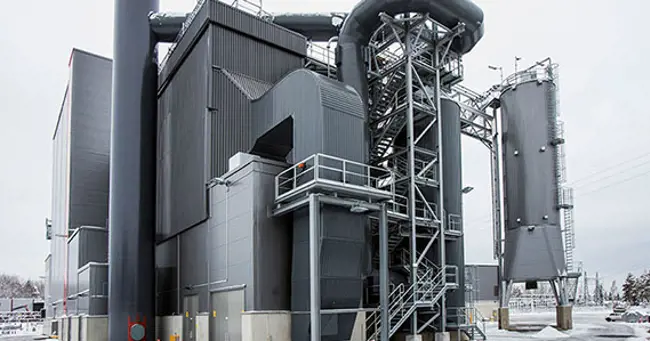 BFB boiler plants