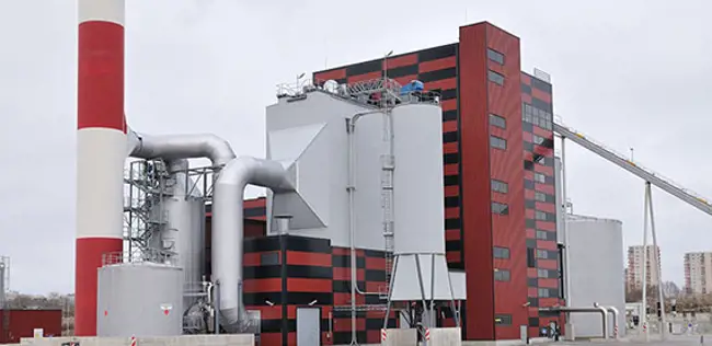 Oil and gas boiler plants