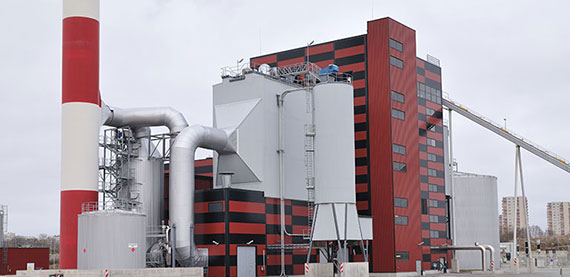 Oil and gas boiler plants