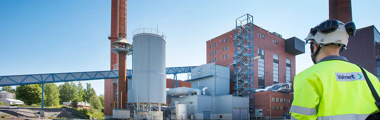 Valmet BFB Boiler utilizes bubbling fluidized bed combustion technology