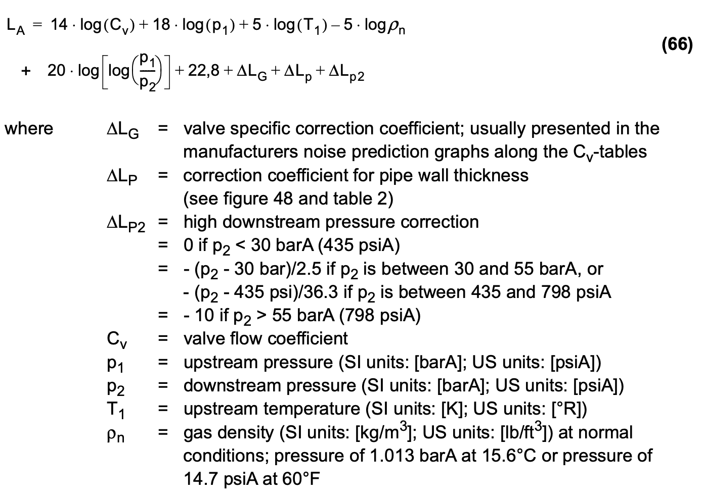 Equation (66)