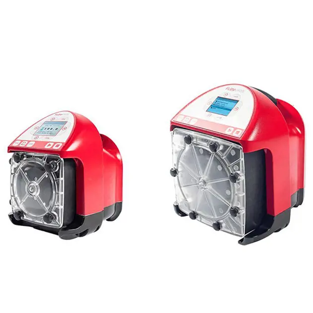 What advantage does Valmet's FXM peristaltic pump have over a diaphragm pump?