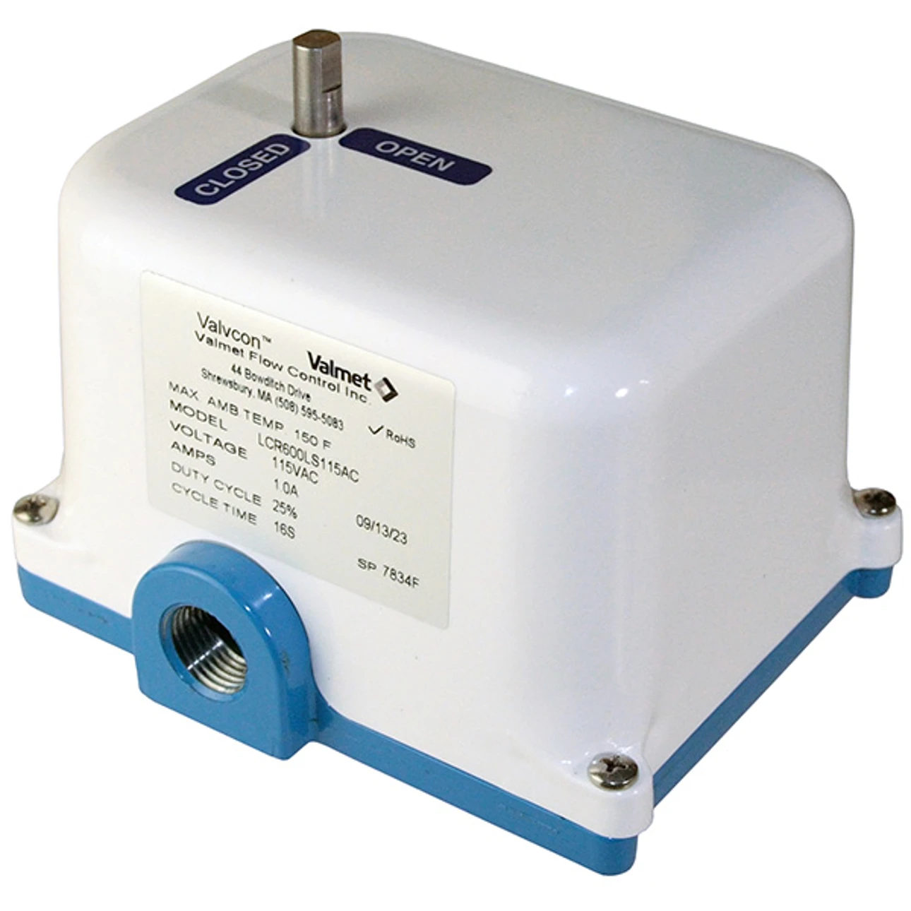 Valvcon™ LCRSeries reversing electric actuator Valmet