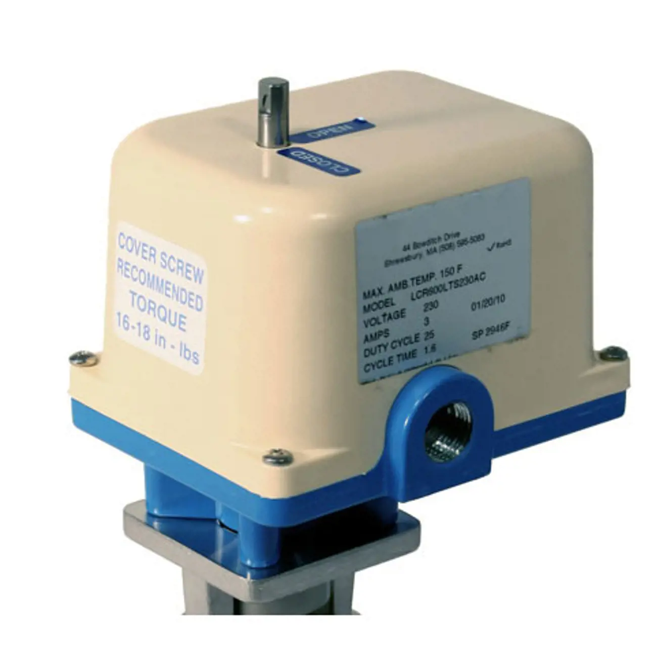 Valvcon™ LCRSeries reversing electric actuator Valmet