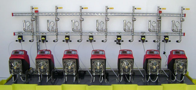 Reliable Flowrox™ metering pumps proved better overall reliability and accurate dosing while pumping poly glycol acid in a cement plant