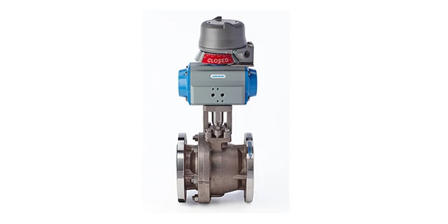 Jamesbury™ full port flanged ball valve, series 9000