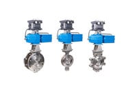 Neles™ butterfly valve, series L6, LW and LG