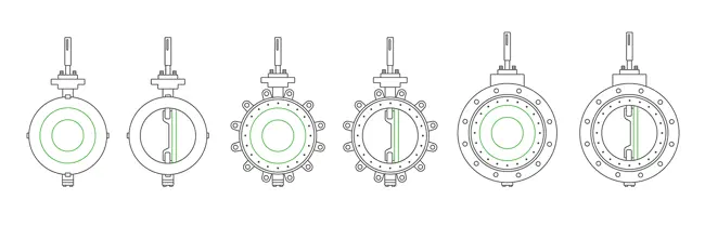 Next generation versatile butterfly valves