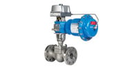 Neles™ RotaryGlobe™ control valve, series ZX