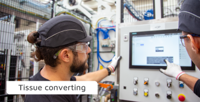 PLC and HMI: how automation and remote connectivity boost efficiency in tissue production