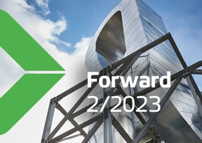 Forward-asiakaslehti  2/2023 julkaistu - lue lisää!