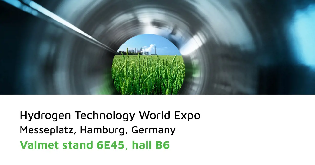 Hydrogen expo Valmet flow control