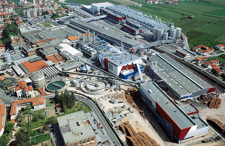 Verzuolo Mill, Italy. Photo by Burgo Group