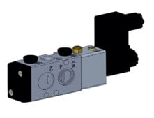 5/2 and 3/2 way convertible Namur solenoid valves-IP CERTIFIED 