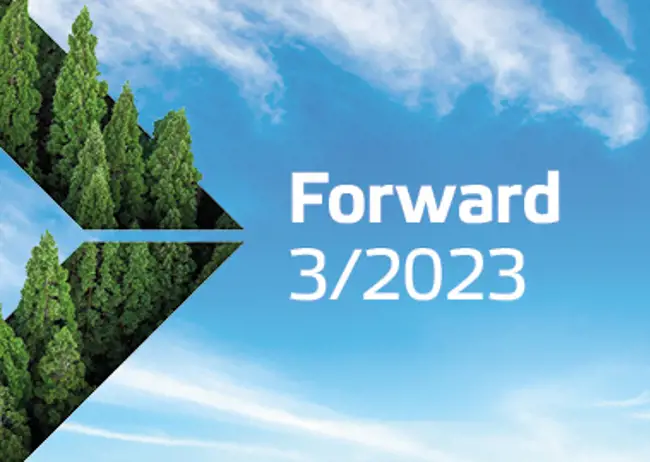 Forward customer magazine issue 3/2023 available now - read more!