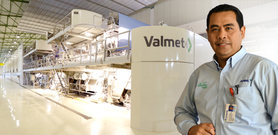 The first OptiConcept M line designed for fine paper production - APRIL Kerinci PM3