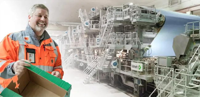 From paper to packaging - StoraEnso Varkaus PM3 