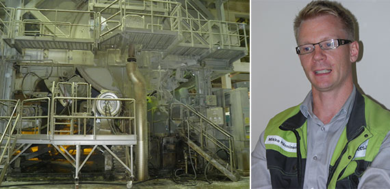 Improved energy efficiency with a new steam profiler at Metsä Tissue Mänttä Mill