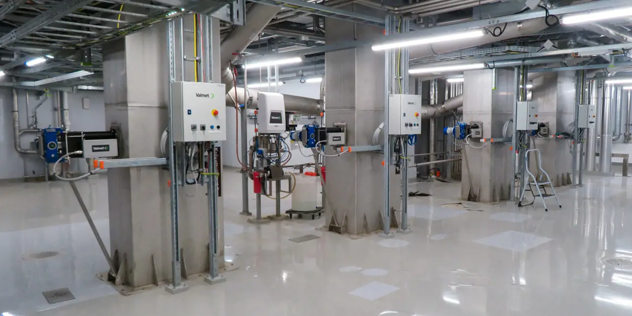 Valmet DS and Valmet LS installations at Blominmäki treatment plant